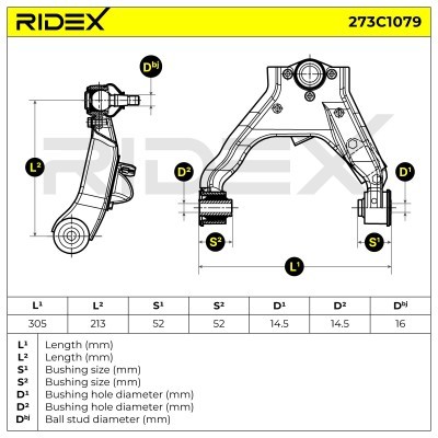 Wahacz RIDEX 273C1079 273C1079 - foto 7