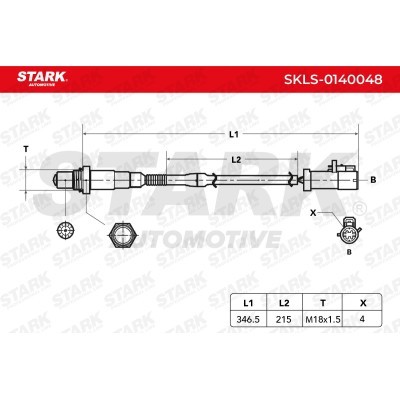Sonda Lambda Stark SKLS-0140048 SKLS-0140048 - foto 3