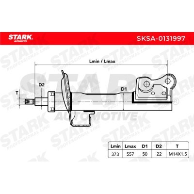Amortyzator Stark SKSA-0131997 SKSA-0131997 - foto 5