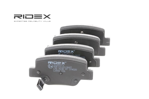 Klocki hamulcowe RIDEX 402B0579 402B0579 - foto 1