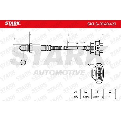 Sonda Lambda Stark SKLS-0140421 SKLS-0140421 - foto 7