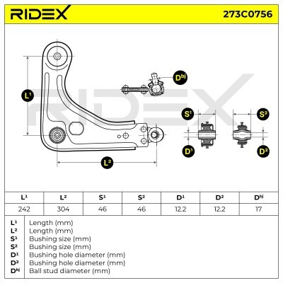 Wahacz RIDEX 273C0756 273C0756 - foto 5