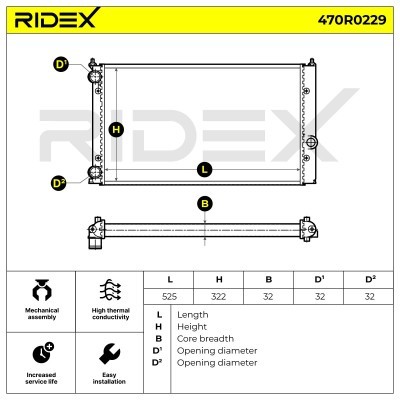Chłodnica RIDEX 470R0229 470R0229 - foto 7