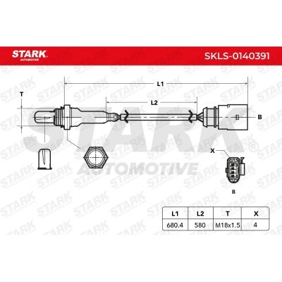 Sonda Lambda Stark SKLS-0140391 SKLS-0140391 - foto 10