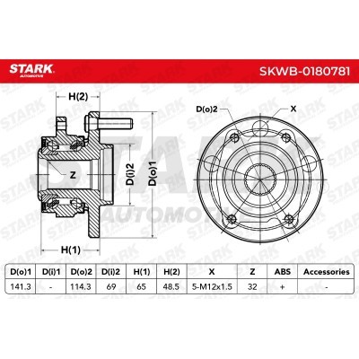 Łożysko Koła Stark SKWB-0180781 SKWB-0180781 - foto 7