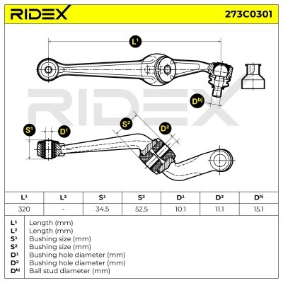Wahacz RIDEX 273C0301 273C0301 - foto 5