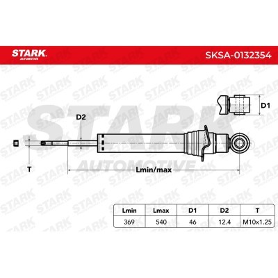 Amortyzator Stark SKSA-0132354 SKSA-0132354 - foto 7