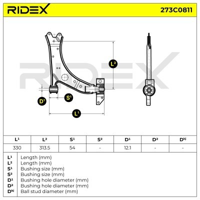 Wahacz RIDEX 273C0811 273C0811 - foto 3