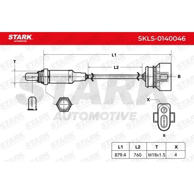 Sonda Lambda Stark SKLS-0140046 SKLS-0140046 - foto 3
