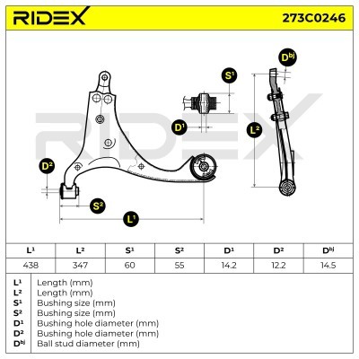 Wahacz RIDEX 273C0246 273C0246 - foto 4