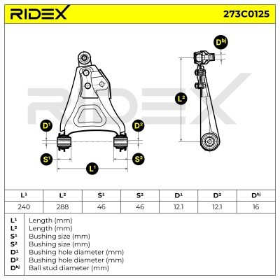 Wahacz RIDEX 273C0125 273C0125 - foto 4