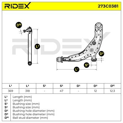 Wahacz RIDEX 273C0381 273C0381 - foto 7