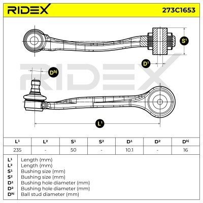 Wahacz RIDEX 273C1653 273C1653 - foto 6