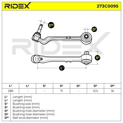 Wahacz RIDEX 273C0095 273C0095 - foto 7