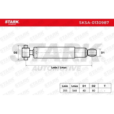 Amortyzator Stark SKSA-0130987 SKSA-0130987 - foto 8