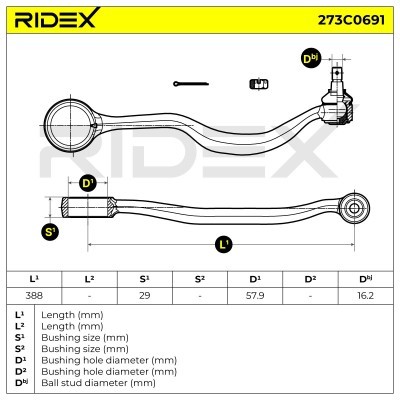 Wahacz RIDEX 273C0691 273C0691 - foto 6