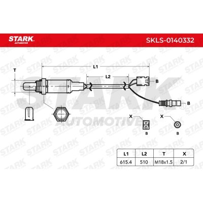 Sonda Lambda Stark SKLS-0140332 SKLS-0140332 - foto 6
