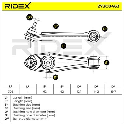 Wahacz RIDEX 273C0463 273C0463 - foto 4