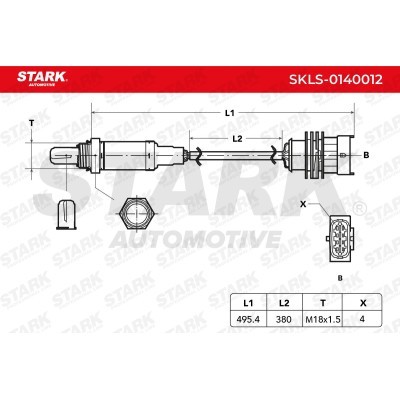 Sonda Lambda Stark SKLS-0140012 SKLS-0140012 - foto 3