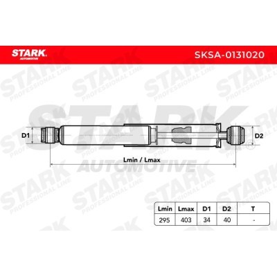 Amortyzator Stark SKSA-0131020 SKSA-0131020 - foto 3