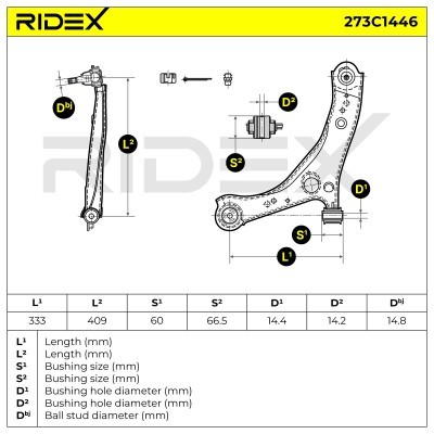 Wahacz RIDEX 273C1446 273C1446 - foto 6