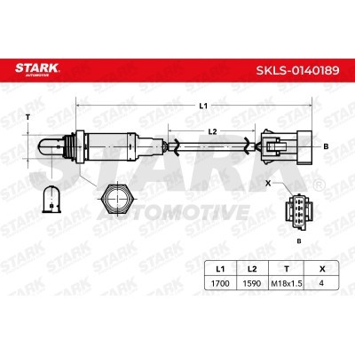 Sonda Lambda Stark SKLS-0140189 SKLS-0140189 - foto 7