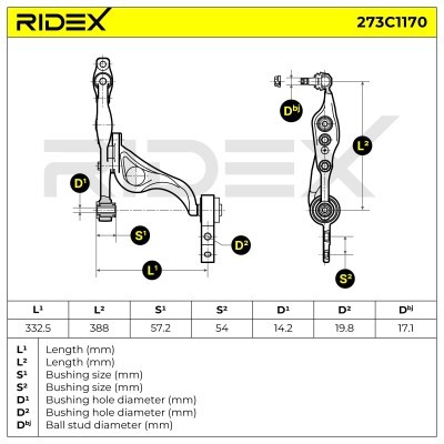 Wahacz RIDEX 273C1170 273C1170 - foto 6