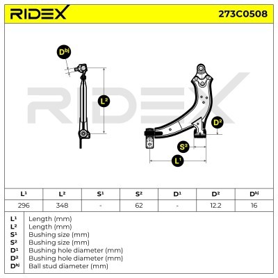 Wahacz RIDEX 273C0508 273C0508 - foto 5