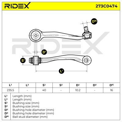 Wahacz RIDEX 273C0474 273C0474 - foto 7