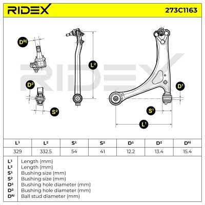 Wahacz RIDEX 273C1163 273C1163 - foto 6