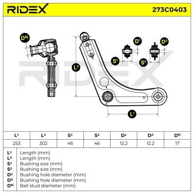 Wahacz RIDEX 273C0403 273C0403 - foto 6