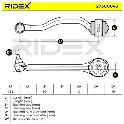 Wahacz RIDEX 273C0043 273C0043 - foto 3