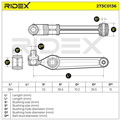 Wahacz RIDEX 273C0136 273C0136 - foto 4