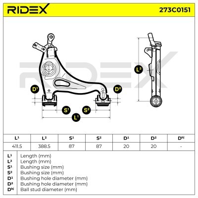 Wahacz RIDEX 273C0151 273C0151 - foto 4
