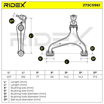Wahacz RIDEX 273C0961 273C0961 - foto 5