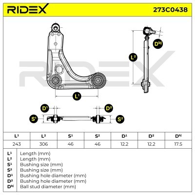 Wahacz RIDEX 273C0438 273C0438 - foto 4