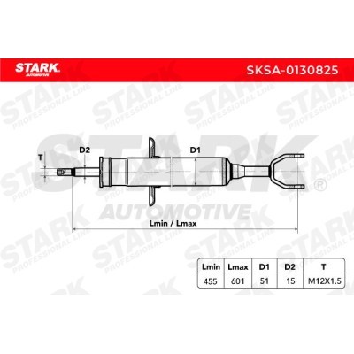 Amortyzator Stark SKSA-0130825 SKSA-0130825 - foto 3
