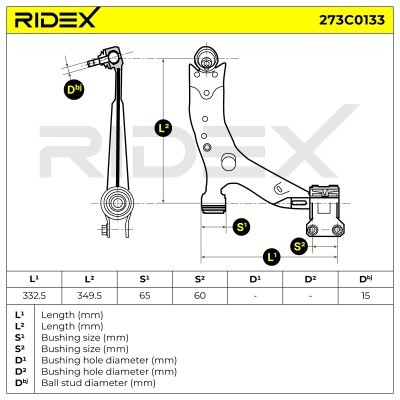Wahacz RIDEX 273C0133 273C0133 - foto 9