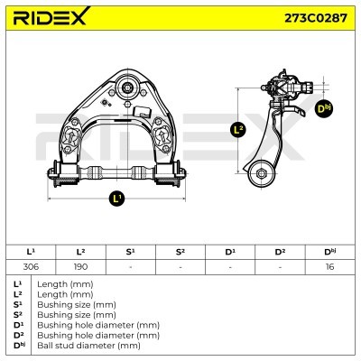 Wahacz RIDEX 273C0287 273C0287 - foto 5
