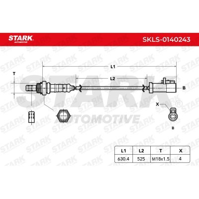 Sonda Lambda Stark SKLS-0140243 SKLS-0140243 - foto 5