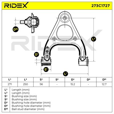 Wahacz RIDEX 273C1727 273C1727 - foto 5