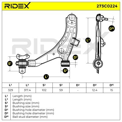 Wahacz RIDEX 273C0224 273C0224 - foto 8