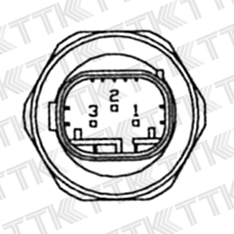 Presostat czujnik ciśnienia klimatyzacji BMW E46 61203460 - foto 6