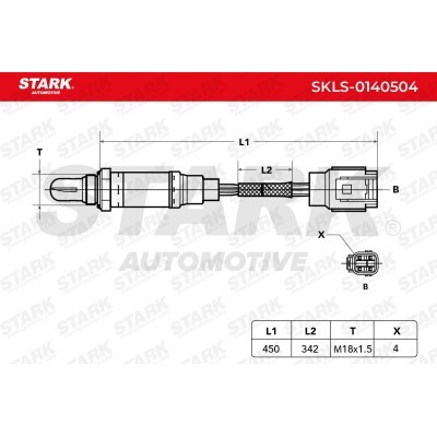 Sonda Lambda Stark SKLS-0140504 SKLS-0140504 - foto 6