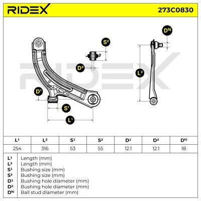 Wahacz RIDEX 273C0830 273C0830 - foto 6