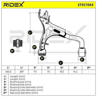 Wahacz RIDEX 273C1563 273C1563 - foto 8