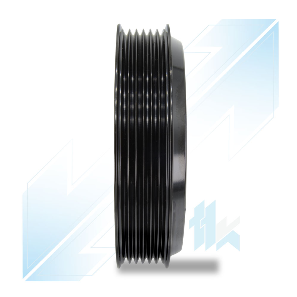 Koło Pasowe Sprężarki Klimatyzacji DENSO 6SAS14C 6PK (PV6) Ø130/Ø125 Audi 111D6A4600 - foto 3
