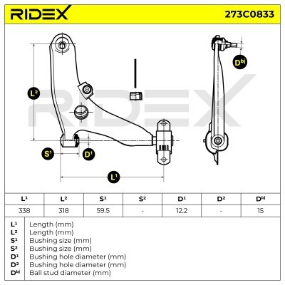 Wahacz RIDEX 273C0833 273C0833 - foto 5