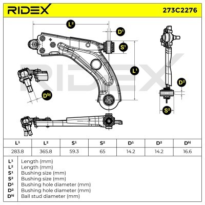 Wahacz RIDEX 273C2276 273C2276 - foto 8