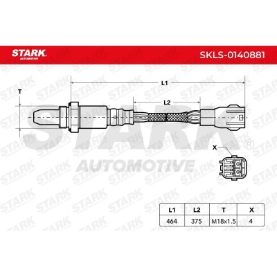 Sonda Lambda Stark SKLS-0140881 SKLS-0140881 - foto 3